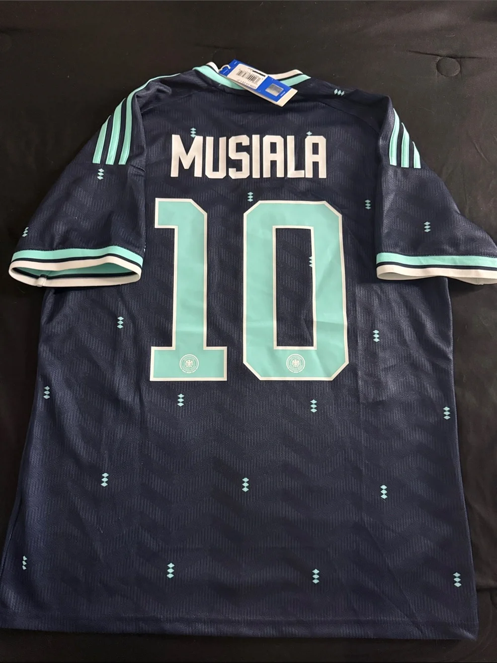 Germany 🇩🇪 #10 Jamal Musiala 2026 FIFA World Cup Adidas Away Jersey